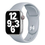 سوار ساعة رياضي من السيليكون بلون موحد من xDfind، لساعات Apple Watch بمقاسات 46مم / 49مم / 45مم / 44مم، لساعات Apple Watch بمقاسات 42مم / 41مم / 40مم / 38مم