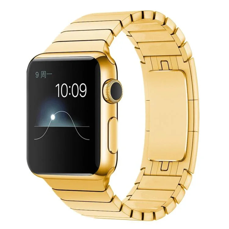 سوار ساعة من الفولاذ المقاوم للصدأ بحبة واحدة من xDfind، لساعات Apple Watch بمقاسات 46مم / 49مم / 45مم / 44مم، لساعات Apple Watch بمقاسات 42مم / 41مم / 40مم / 38مم