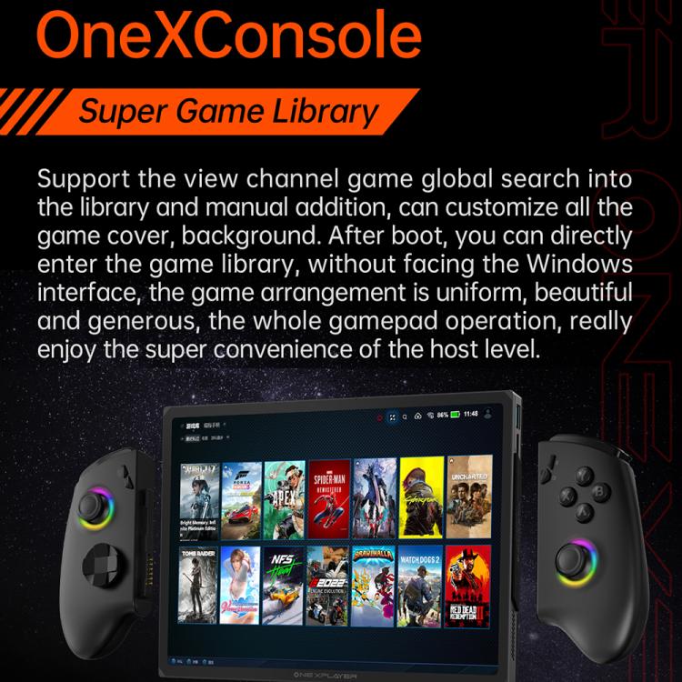 ONE-NETBOOK OneXPlayer X1 Pro 10.95 inch Handheld Game Console, Windows 11 AMD Ryzen AI 9 HX 370, 32GB+1TB, 32GB+2TB, 64GB+2TB, 64GB+4TB