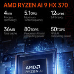 ONE-NETBOOK OneXPlayer X1 Pro 10.95 inch Handheld Game Console, Windows 11 AMD Ryzen AI 9 HX 370, 32GB+1TB, 32GB+2TB, 64GB+2TB, 64GB+4TB