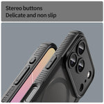 Armor Glaze MagSafe Magnetic Phone Case, For iPhone 17 Pro Max, For iPhone 17 Pro, For iPhone 17, For iPhone Air