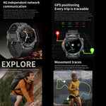 BH11 4G LTE Android 8.1 Smart Watch, 2GB+16GB, Unisoc 8541 Quad Core, Support Heart Rate / Blood Oxygen