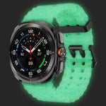 Dual Buckle Colorful Dots Silicone Watch Band, For Samsung Galaxy Watch Ultra 47mm / Ultra 2025