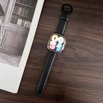 xDfind Round Buckle Leather Watch Band, For Apple Watch 46mm / 49mm / 45mm / 44mm, For Apple Watch 42mm / 41mm / 40mm / 38mm