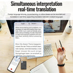 JNN A5 OLED Display Smart AI Magnetic Recorder Support APP Control, 8GB, 16GB, 32GB, 64GB, 128GB