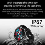 H77 1.43 inch AMOLED Screen Health & Fitness Smart Watch IP67 Waterproof Support BT Call