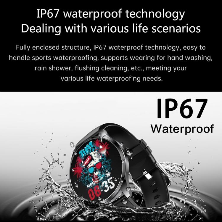 H77 1.43 inch AMOLED Screen Health & Fitness Smart Watch IP67 Waterproof Support BT Call