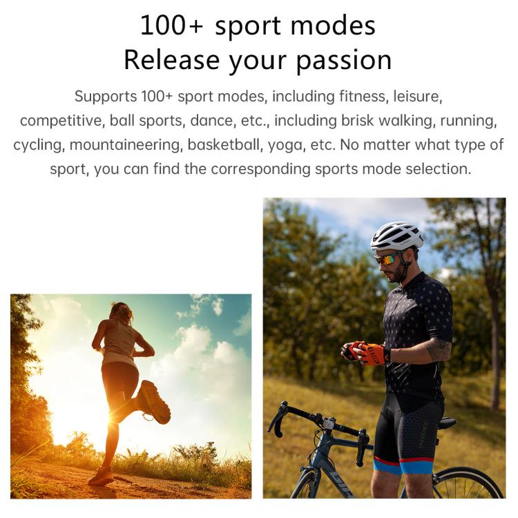 H77 1.43 inch AMOLED Screen Health & Fitness Smart Watch IP67 Waterproof Support BT Call