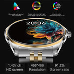 H78 1.43 inch AMOLED Screen Health & Fitness Smart Watch IP67 Waterproof Support BT Call