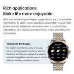 H78 1.43 inch AMOLED Screen Health & Fitness Smart Watch IP67 Waterproof Support BT Call