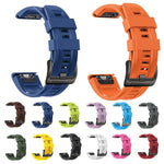 xDfind Silicone Sport Pure Color Watch Band, For Gamin 26mm, For Gamin 22mm