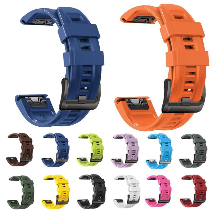 xDfind Silicone Sport Pure Color Watch Band, For Gamin 26mm, For Gamin 22mm