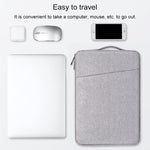 ND01D Felt Sleeve Protective Case Carrying Bag, for 13.3 inch Laptop, for 14.1 inch Laptop, for 15.4 inch Laptop, for 15.6 inch Laptop