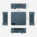 GXMO GN7 Windows 11 Mini PC, AMD Ryzen 5 3550H 4-Core Processor, 16GB+512GB