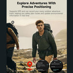 UNIWA DM300 4G Android Watch Phone, 1.43 inc Unisoc SL8541E Quad Core, Support Heart Rate / Blood Oxygen, 2GB+16GB, 4GB+64GB