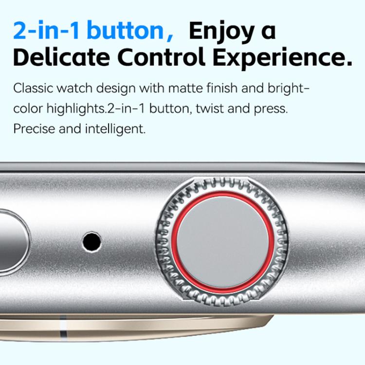 WK WH-08 Dreamer S Smart Watch, 2.01 inch Screen, Support BT Call