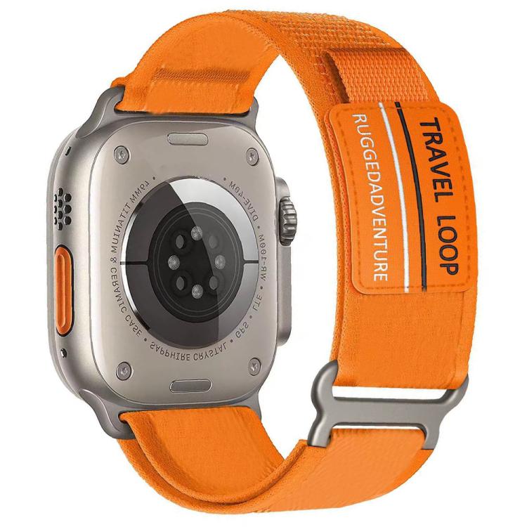 xDfind Doppelteiliges, geflochtenes Nylon-Armband mit Metallschnalle, passend für Apple Watch 46 mm / 49 mm / 45 mm / 44 mm und 42 mm / 41 mm / 40 mm / 38 mm