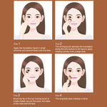 K-SKIN KD555B Elektrischer spurenloser Foundation-Pinsel