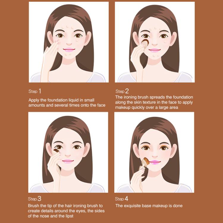 K-SKIN KD555B Elektrischer spurenloser Foundation-Pinsel