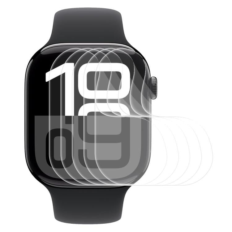 5pcs xDfind Soft Hydrogel Film Full Cover Front Protector, For Apple Watch Series 6&SE&5&4 44mm, For Apple Watch Series 6&SE&5&4 40mm, For Apple Watch Series 11 / 10 46mm, For Apple Watch Ultra 3 / 2 / 1 49mm, For Apple Watch Series 9 / 8 / 7 45mm     ...