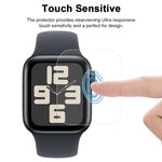 5pcs xDfind Soft Hydrogel Film Full Cover Front Protector, For Apple Watch Series 6&SE&5&4 44mm, For Apple Watch Series 6&SE&5&4 40mm, For Apple Watch Series 11 / 10 46mm, For Apple Watch Ultra 3 / 2 / 1 49mm, For Apple Watch Series 9 / 8 / 7 45mm     ...