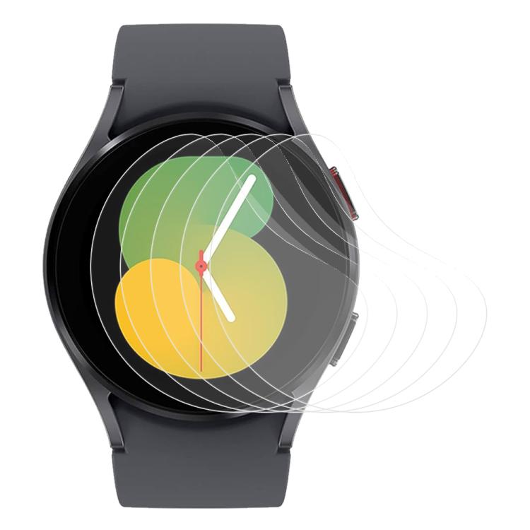 5pcs xDfind Soft Hydrogel Film Full Cover Front Protector, For Samsung Galaxy Watch Ultra / Ultra 2025, For Samsung Galaxy Watch8 Classic 46mm, For Samsung Galaxy Watch8 44mm, For Samsung Galaxy Watch8 40mm, For Samsung Galaxy Watch7 44mm              ...