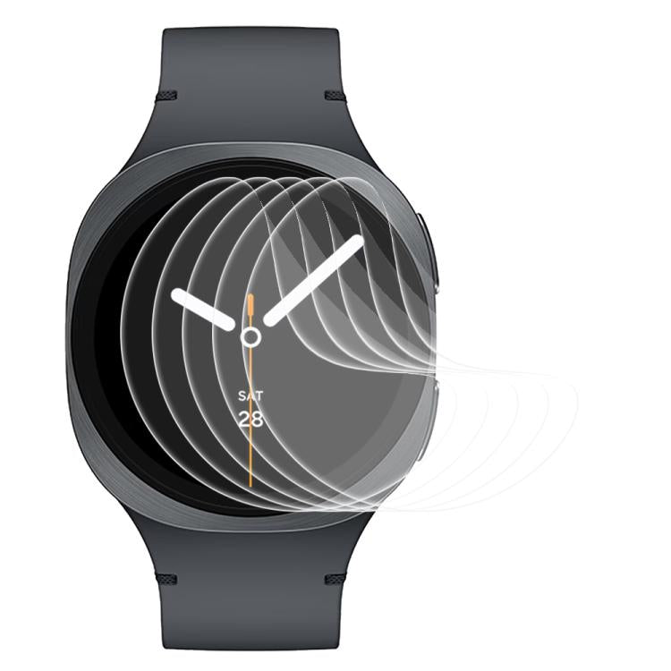 5pcs xDfind Soft Hydrogel Film Full Cover Front Protector, For Samsung Galaxy Watch Ultra / Ultra 2025, For Samsung Galaxy Watch8 Classic 46mm, For Samsung Galaxy Watch8 44mm, For Samsung Galaxy Watch8 40mm, For Samsung Galaxy Watch7 44mm              ...
