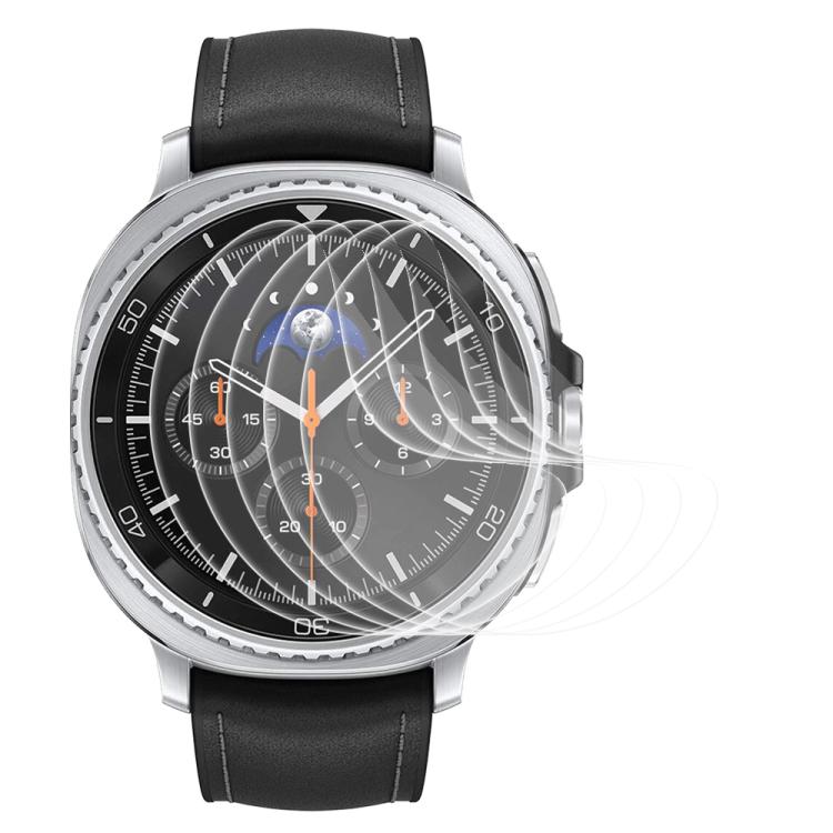 5pcs xDfind Soft Hydrogel Film Full Cover Front Protector, For Samsung Galaxy Watch Ultra / Ultra 2025, For Samsung Galaxy Watch8 Classic 46mm, For Samsung Galaxy Watch8 44mm, For Samsung Galaxy Watch8 40mm, For Samsung Galaxy Watch7 44mm              ...