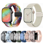 xDfind Magnetic Buckle Loop Woven Watch Band, For Apple Watch 46mm / 49mm / 45mm / 44mm, For Apple Watch 42mm / 41mm / 40mm / 38mm