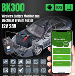 KONNWEI BK300 6V / 12V / 24V Car Bluetooth 5.0 Battery Monitor Diagnostic Tool, BK300