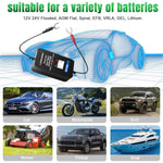 KONNWEI BK300 6V / 12V / 24V Car Bluetooth 5.0 Battery Monitor Diagnostic Tool, BK300