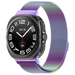 سوار ساعة من الفولاذ المقاوم للصدأ المغناطيسي ميلانيزي xDfind، لساعات Samsung Galaxy Watch Ultra 47مم / Ultra 2025