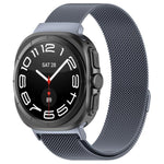 سوار ساعة من الفولاذ المقاوم للصدأ المغناطيسي ميلانيزي xDfind، لساعات Samsung Galaxy Watch Ultra 47مم / Ultra 2025