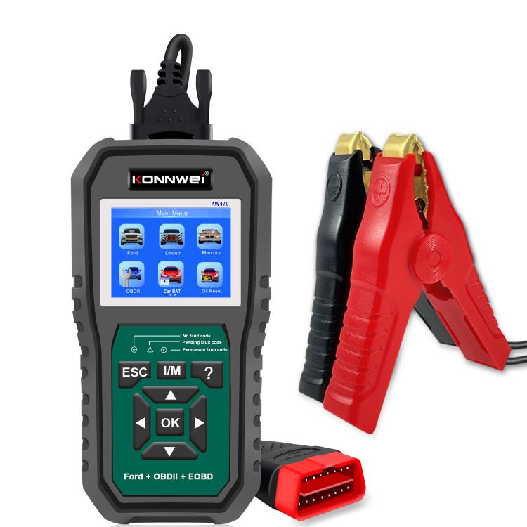KONNWEI KW470 2.8 inch Color Screen Car OBD2 Fault Diagnostic Scan Tool for Ford, KW470