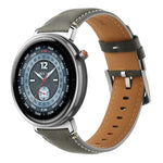 xDfind  Flat Crazy Horse Leather Pin Buckle Watch Band, 20mm, 22mm