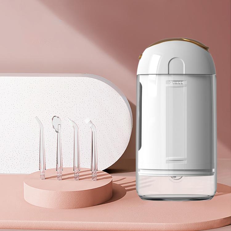 FY-B302 Smart Oral Teeth Irrigator Portable Retractable Electric Water Flosser, 200ml Water Tank, FY-B302