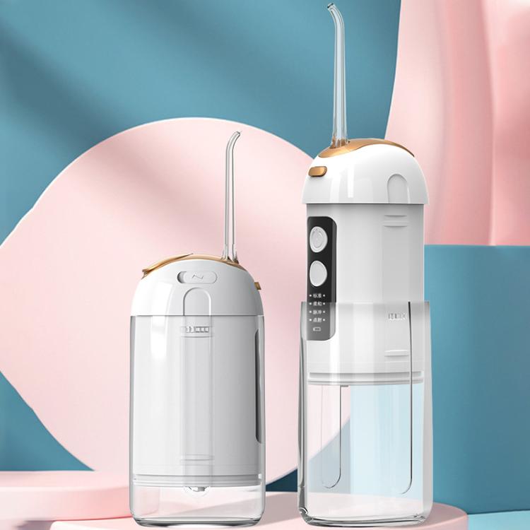 FY-B302 Smart Oral Teeth Irrigator Portable Retractable Electric Water Flosser, 200ml Water Tank, FY-B302