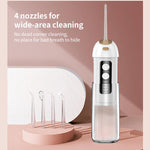 FY-B302 Smart Oral Teeth Irrigator Portable Retractable Electric Water Flosser, 200ml Water Tank, FY-B302