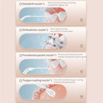 FY-B302 Smart Oral Teeth Irrigator Portable Retractable Electric Water Flosser, 200ml Water Tank, FY-B302