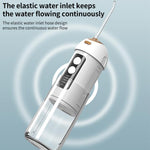 FY-B302 Smart Oral Teeth Irrigator Portable Retractable Electric Water Flosser, 200ml Water Tank, FY-B302