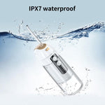FY-B302 Smart Oral Teeth Irrigator Portable Retractable Electric Water Flosser, 200ml Water Tank, FY-B302