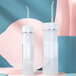 WF-B309 Retractable Electric Water Flosser Portable Oral Irrigator, 190ml Water Tank, WF-B309