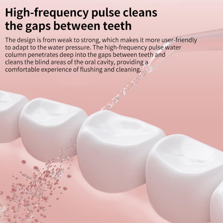 WF-B309 Retractable Electric Water Flosser Portable Oral Irrigator, 190ml Water Tank, WF-B309