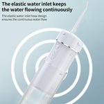 WF-B309 Retractable Electric Water Flosser Portable Oral Irrigator, 190ml Water Tank, WF-B309
