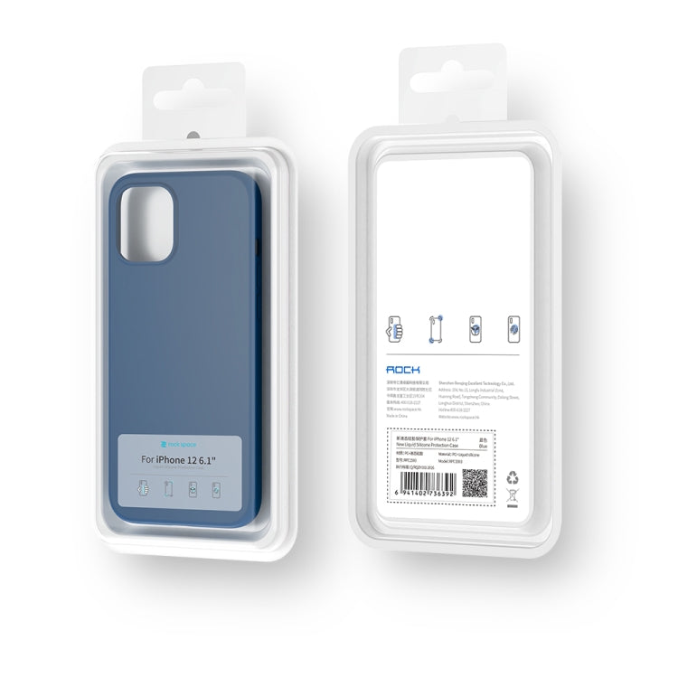 ROCK Liquid Silicone Shockproof Protective Case, For iPhone 12 mini, For iPhone 12 Pro Max