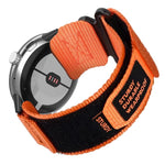 xDfind Quick Release Nylon Hook And Loop Fastener Buckle Watch Band, For Google Pixel Watch 4 / 3 45mm, For Google Pixel Watch 4 / 3 / 2 / 1 41mm