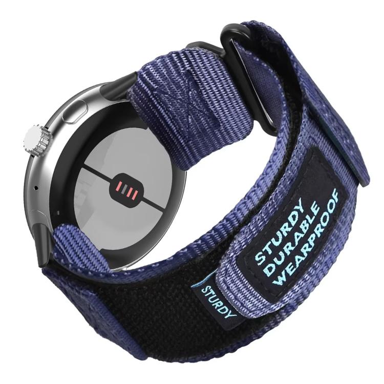xDfind Quick Release Nylon Hook And Loop Fastener Buckle Watch Band, For Google Pixel Watch 4 / 3 45mm, For Google Pixel Watch 4 / 3 / 2 / 1 41mm