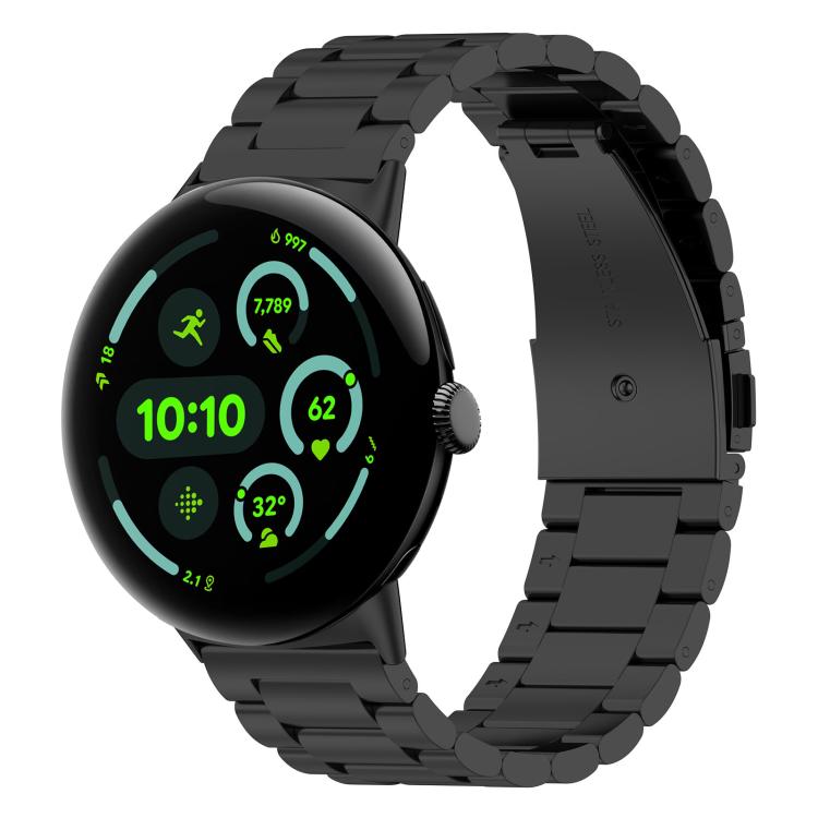 xDfind Drei-Perlen-Schnellverschluss-Metallarmband für Google Pixel Watch 4/3 (45 mm) und Google Pixel Watch 4/3/2/1 (41 mm)