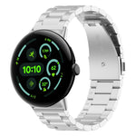 xDfind Drei-Perlen-Schnellverschluss-Metallarmband für Google Pixel Watch 4/3 (45 mm) und Google Pixel Watch 4/3/2/1 (41 mm)