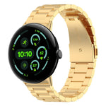 xDfind Drei-Perlen-Schnellverschluss-Metallarmband für Google Pixel Watch 4/3 (45 mm) und Google Pixel Watch 4/3/2/1 (41 mm)
